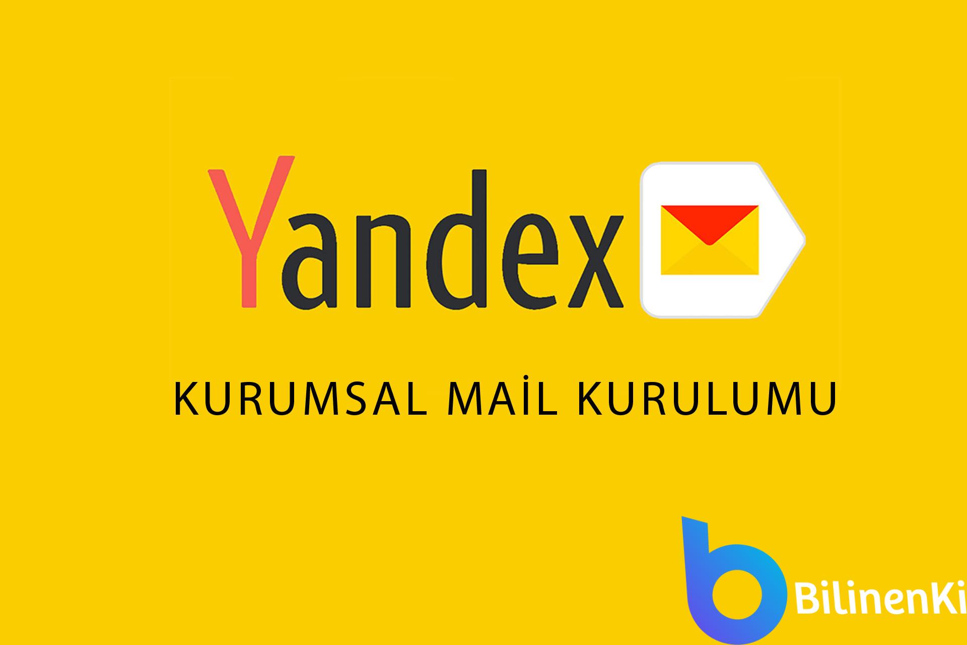 yandex-mail-kurulum